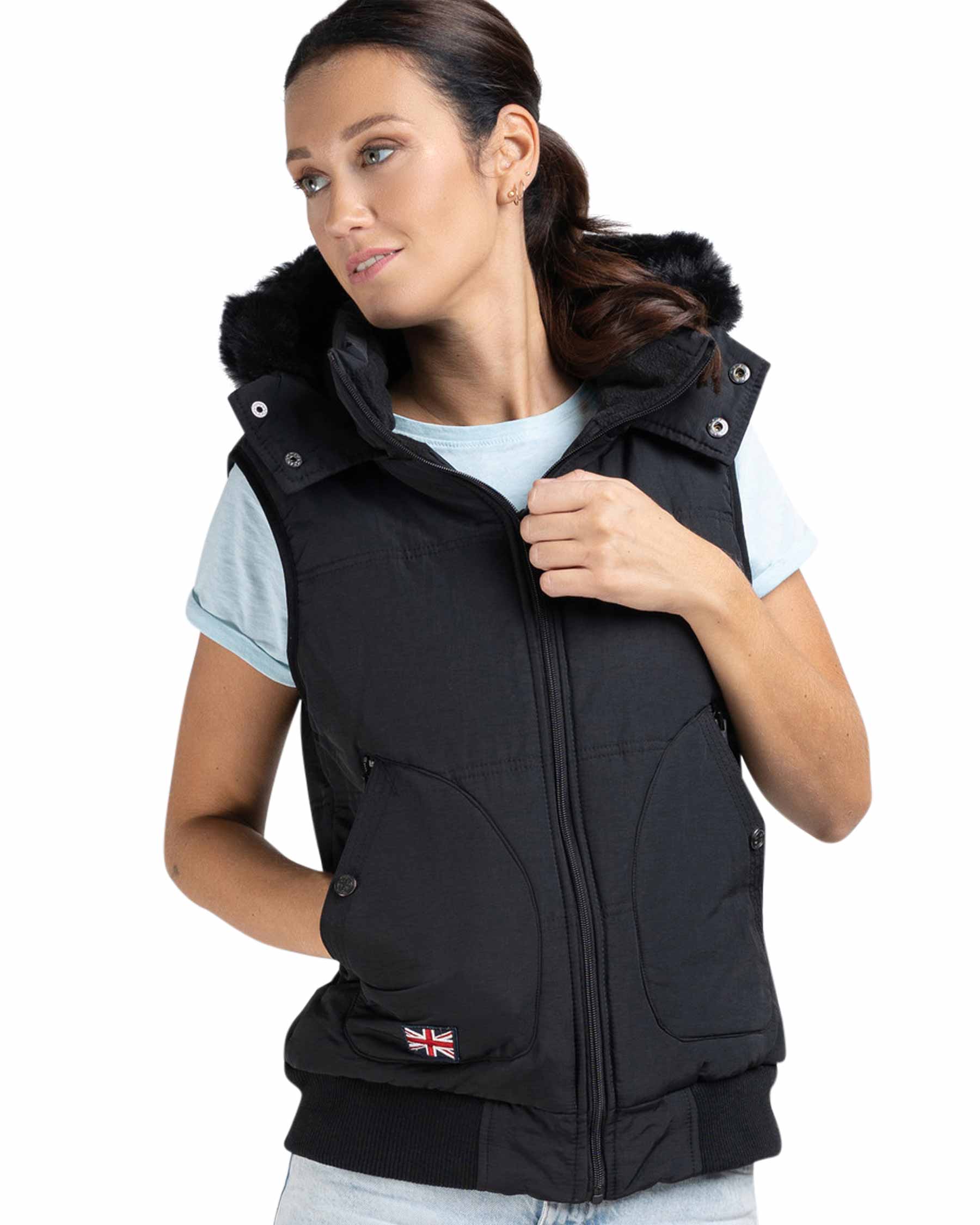 Lonsdale ladies padded waistcoat Ansty