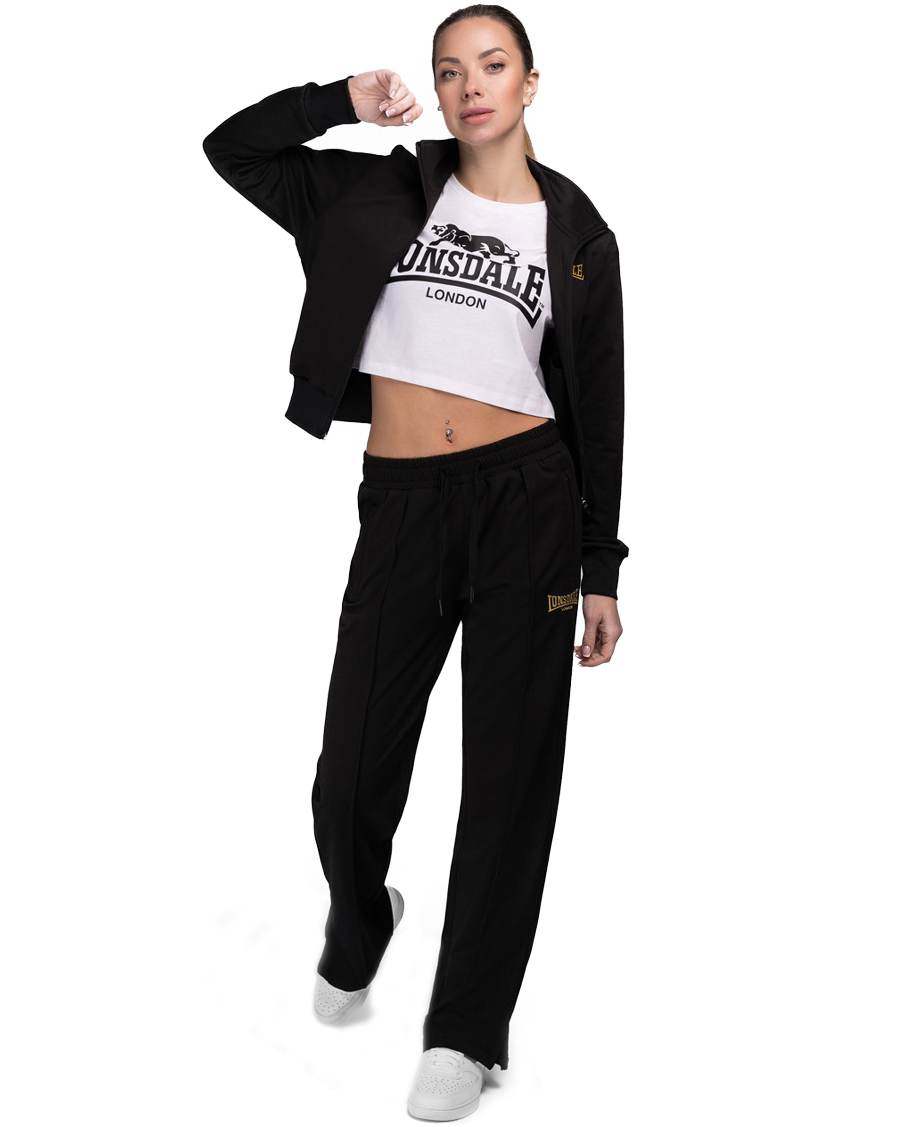 Lonsdale dames cropped trainingspak Carbost